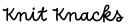 Knit Knacks IOW logo