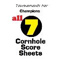 CORNHOLE Score Sheets logo