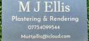 M J Ellis Plastering & Rendering logo