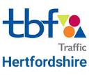 tbf Traffic Hertfordshire logo