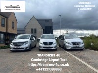 TRANSFERS 4U - Airport taxi Cambridge image 1