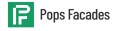 Pops Facades logo