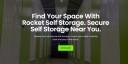 Rocket Self Storage logo