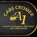 A1 Cabs Cromer logo