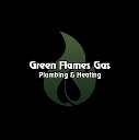 Green Flames Gas logo