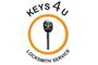 keys4 u locksmith logo