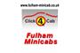 Fulham Minicabs and Fulham Taxis booking online logo