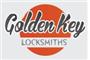 Golden key locksmiths logo