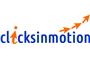 Clicks In Motion logo