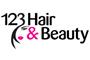 123 Hair and Beauty logo