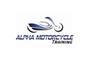 Alpha Motorcycle Training logo