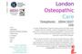 London Osteopathic Care logo