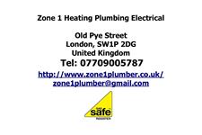 Zone 1 Heating Plumbing Electrical image 1