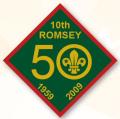 10th Romsey Scout Group logo