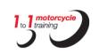"1 To 1"  Motorcycle Training logo