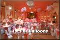 1st For Balloons and More logo