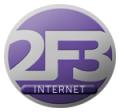 2F3 Internet logo