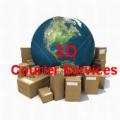 3D Courier Services logo