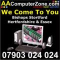 AAComputerZone.com Computer Repair Bishops Stortford Hertfordshire logo