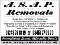 A.S.A.P. Removals logo