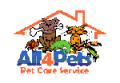All 4 Pets Pet Care Service logo