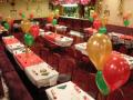Birthday Party helium balloon delivery & printing logo