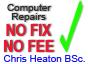 Chris Heaton BSc. Computer/Laptop Repair (No Fix-No Fee) Local Service image 1