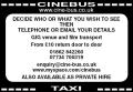 Cinebus, Gig, Venue, Cinema, Artist Transportation logo