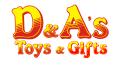 D & A Toys logo