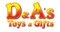 D & A Toys logo