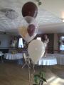 Forget me not flowers, balloons and chair covers by sarah jane image 4