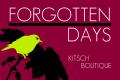 Forgotten Days Kitsch Boutique logo