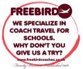 Freebird Coaches logo
