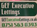 GEF EXECUTIVE LETTINGS logo