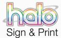 Halo Sign & Print Ltd. logo