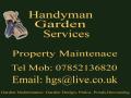 Handyman Garden Services logo