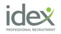 IDEX Professional Recruitment logo
