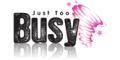 Just Too Busy logo