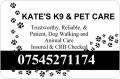 Kate's K9 & Pet Care logo