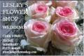 Lesley's Flower Shop logo
