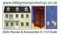Little Green Workshop. Dolls Houses logo