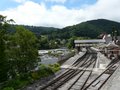 Llangollen, Llangollen Railway Stn (NW) (NW-bound: Hail-and-Ride) image 1