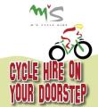 M's Cycle Hire logo