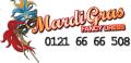 Mardi Gras Fancy Dress Birmingham City Centre logo