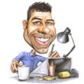 Mick Hollinworth Caricatures logo