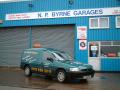 N P BYRNE GARAGES logo