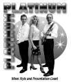 PLATINUM PARTY and WEDDING BAND logo