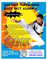 Panther Taekwondo Black Belt Academy logo