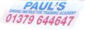 Paul's Driving Instructor Training Academy logo
