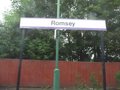 Romsey Railway Station logo